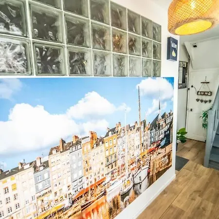 Le Spacieux Jacuzzi & Terrasse Parking 10min * Honfleur