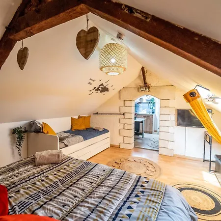 Le Spacieux Jacuzzi & Terrasse Parking 10min Nyaraló Honfleur