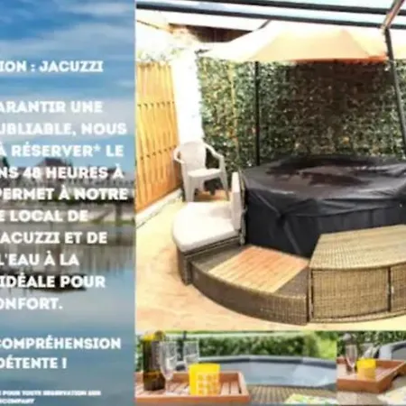Le Spacieux Jacuzzi & Terrasse Parking 10min Nyaraló Honfleur